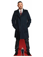 Tom Hardy Long Black Coat Life-size Cardboard Cutout