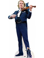 Andre Rieu Composer with Violin Cardboard Standee with Free Mini Cardboard Cutout