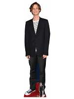 Matthew Gray Gubler Black Jacket Cardboard Cutout with Free Mini Standee