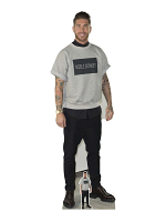 Sergio Ramos Footballer Lifesize Cardboard Cutout with Free Mini Standee