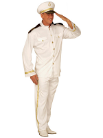  Captain Costume (Jacket Pants Hat)
