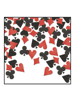 Card Suit Table Confetti