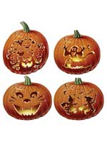 Carved Pumpkin Cutouts 14"
