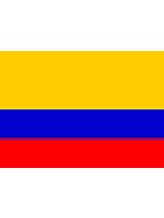 Colombian Flag 5ft x 3ft  With Eyelets For Hanging