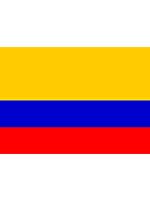 Colombian Flag 5ft x 3ft  With Eyelets For Hanging