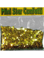 Confetti Gold Mini Stars Buy 1 get the other Free (2 x bag 84g)