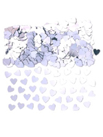 Confetti Silver Hearts - Buy 1 get 1 free
