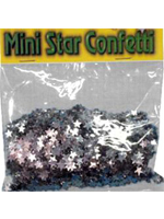 Confetti Silver Mini Stars Bag Of 84g