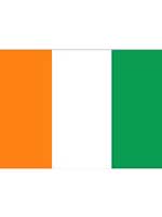 Cote D'Ivoire Ivory Coast Flag 5ft x 3ft  With Eyelets For Hanging
