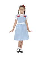 Country Girl Costume, Blue, Dress, Shoecovers and Headband