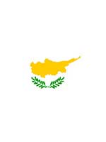 Cypriot Flag 5ft x 3ft With Eyelets For Hanging