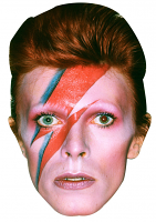 David Bowie Mask (Aladdin Sane)