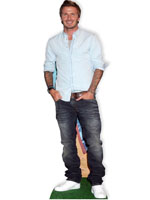 David Beckham Cardboard Cutout  