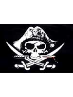 Deadmans Chest Pirate Flag 5ft x 3ft