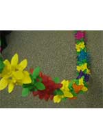 Decoration 'Twists Criss Cross' Assorted Colour Garland