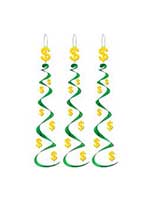 Dollar Sign Whirl Decoration