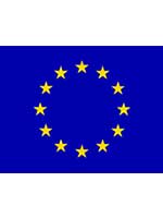 EU  Flag 5ft x 3ft With Eyelets For Hanging