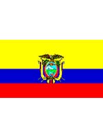 Ecuador  Flag 5ft x 3ft  With Eyelets For Hanging