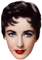 Elizabeth Taylor Mask (Young)