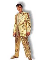 Elvis in Gold Lame Suit Cardboard Cutout 