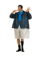 Fat Schoolboy Costume (Wire Hoop Jumpsuit Jacket Bowtie)