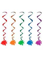 Fish Hanging Whirls Decoration