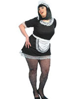 French Maid XL Costume Dress, Sizes 16 to 18