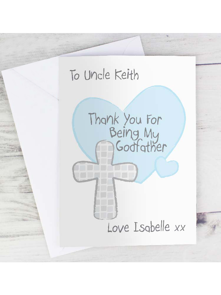 Personalised Godfather Card