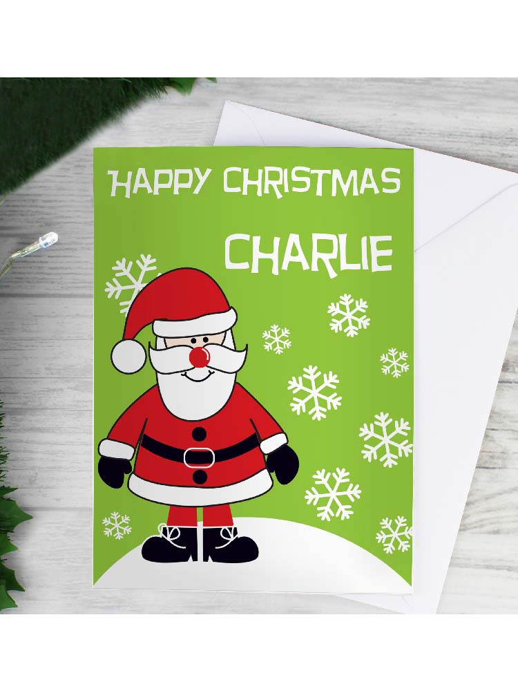 Personalised Santa Card