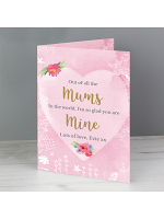 Personalised Floral Watercolour Card