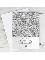 Personalised 1805 - 1874 Old Series Map Compass Card