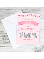 Personalised Pink Promoted to Card