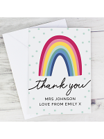 Personalised Thank You Card