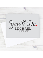 Personalised You'll Do Card