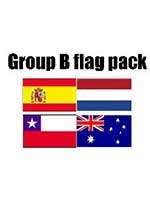 GROUP B Football World Cup 2014 Flag Pack (5ft x 3ft)