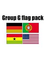 GROUP G Football World Cup 2014 Flag Pack (5ft x 3ft)