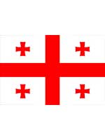 Georgia Flag 5ft x 3ft With Eyelets For Hanging