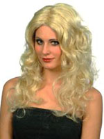 Glamour Wig - Blonde Long Curls (Quantity 1)