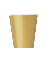 Gold 9oz Paper Cup (PK 8)