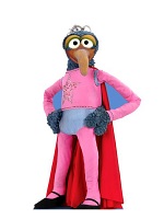 Gonzo from The Muppet's Cardboard Cutout