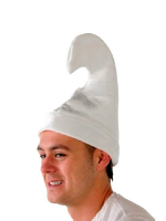 Smurf Hat - White