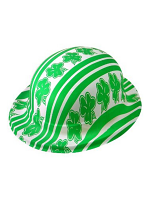 Shamrock Plastic Bowler Hat