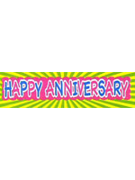 Happy Anniversary Banner Giant