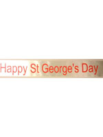 Happy St George's Day Sash
