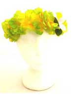 Hawaiian Flower Superior Hairband - Green