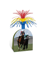 Horse Racing Centerpiece 13"