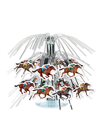 Horse Racing Mini Cascade Centerpiece 7½"