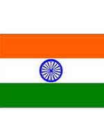 India Flag 5ft x 3ft  With Eyelets For Hanging