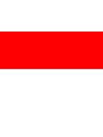 Indonesia Flag 5ft x 3ft  With Eyelets For Hanging