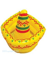 Inflatable Sombrero Drink Cooler 46cm x  30cm